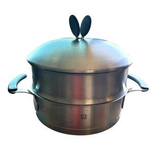 Zwilling J A Henckels 10" Stainless Steel TWIN I.V.I‎ 18-10 Pot Pan w Steamer